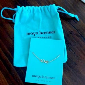 Maya Brenner "love" Bracelet